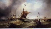 unknow artist Seascape, boats, ships and warships. 43 oil painting reproduction